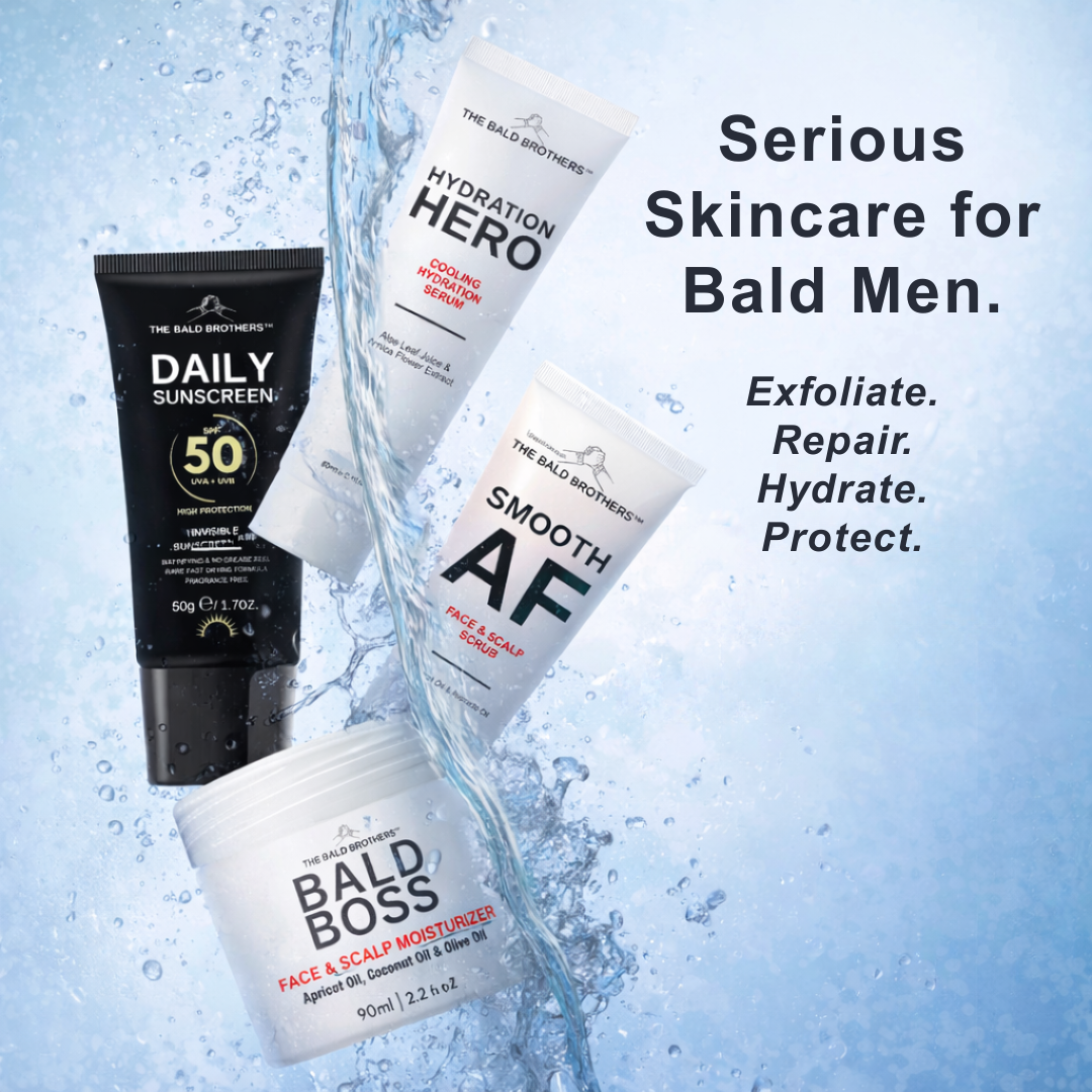 The Bald Brothers Facebook ad: Why Most Bald Men’s Scalp Still Looks Off