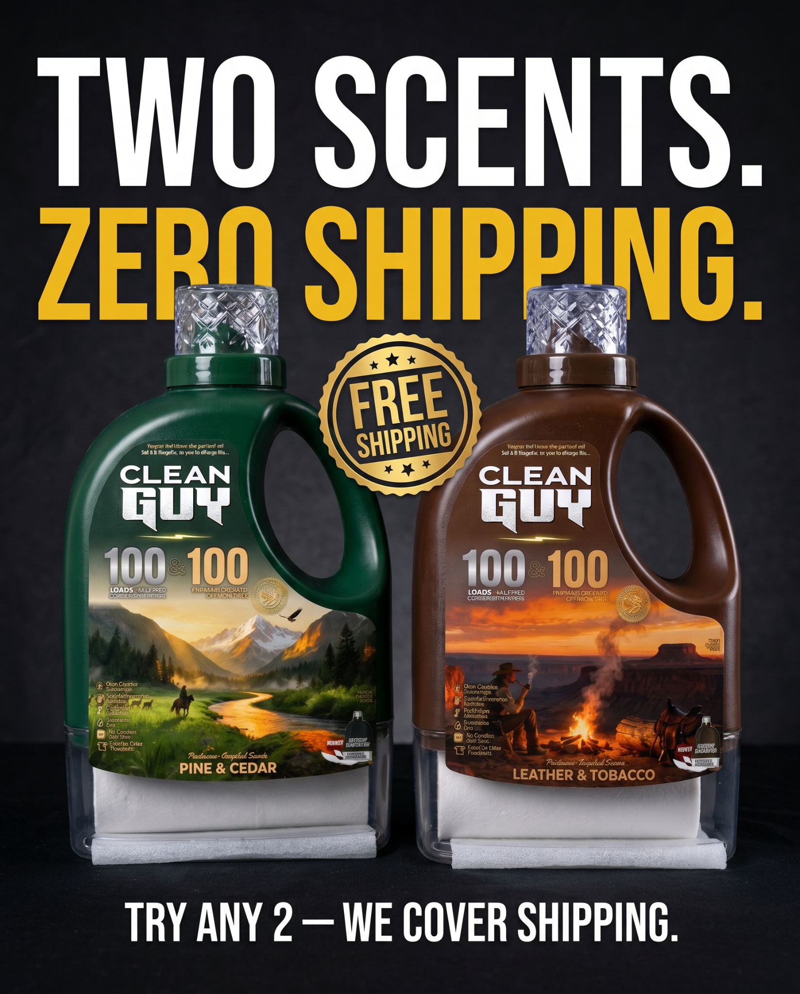 Clean Guy Facebook ad