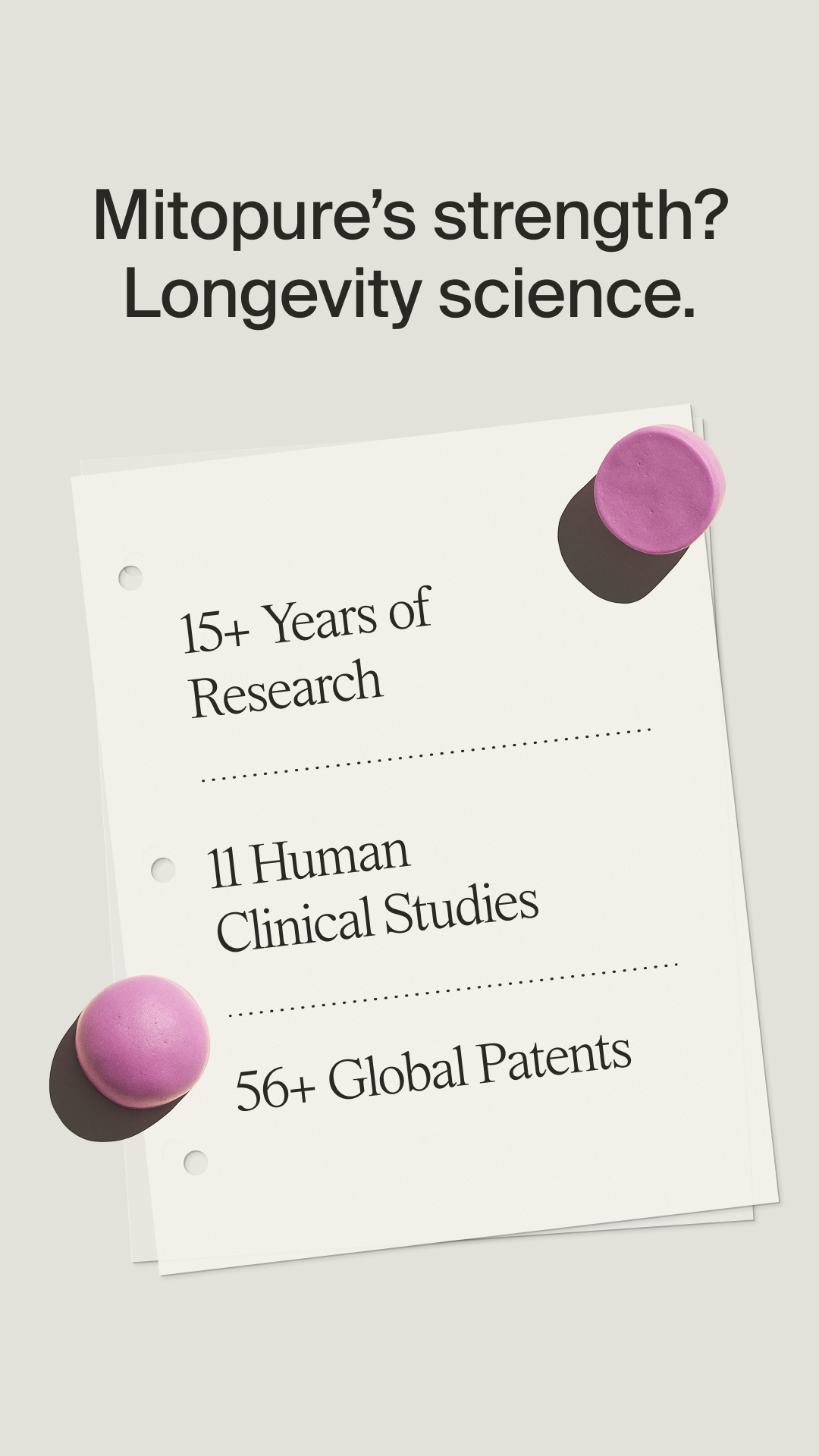 Timeline Longevity Facebook ad