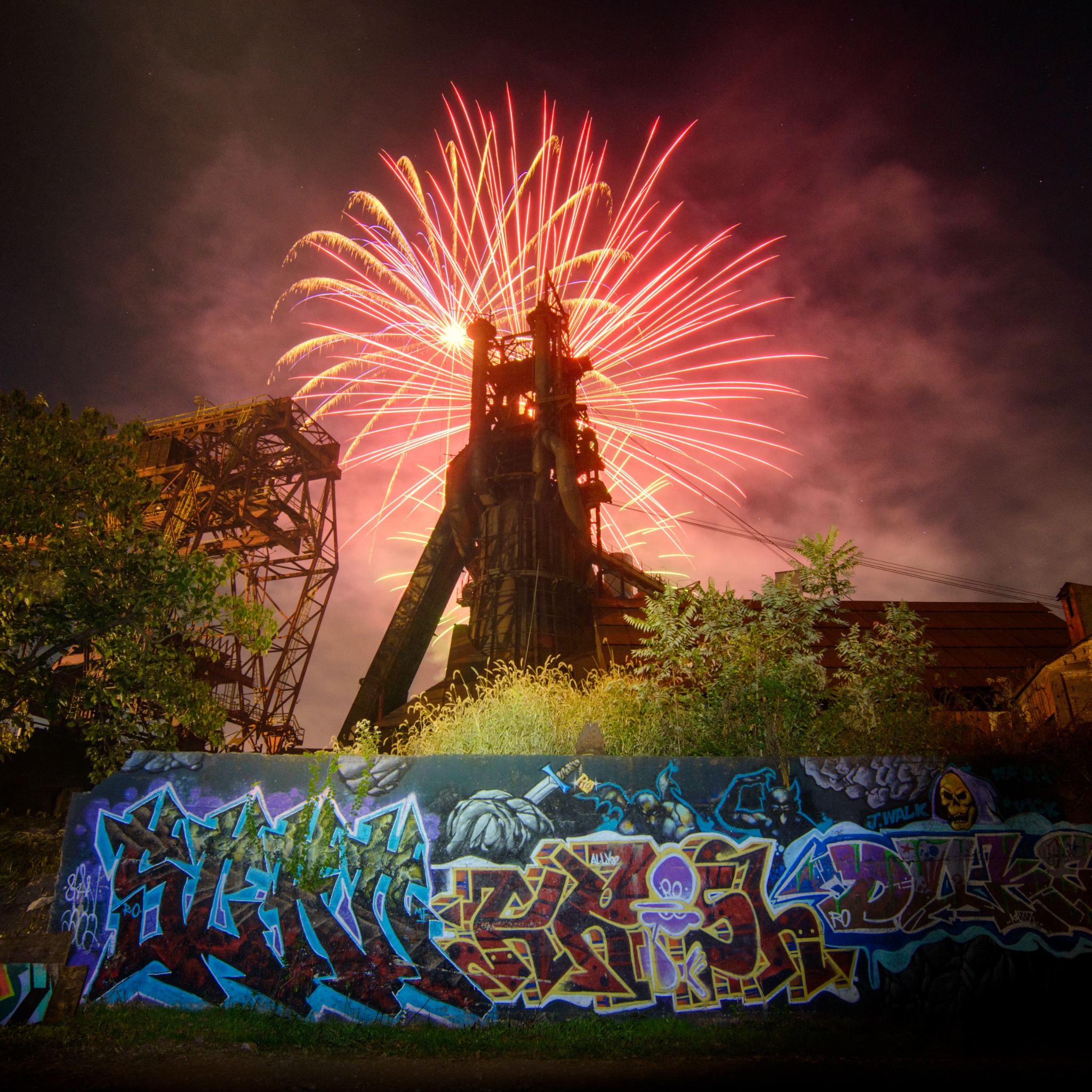 Rivers of Steel Facebook ad: 10 Years of Fire at Carrie Blast Furnaces