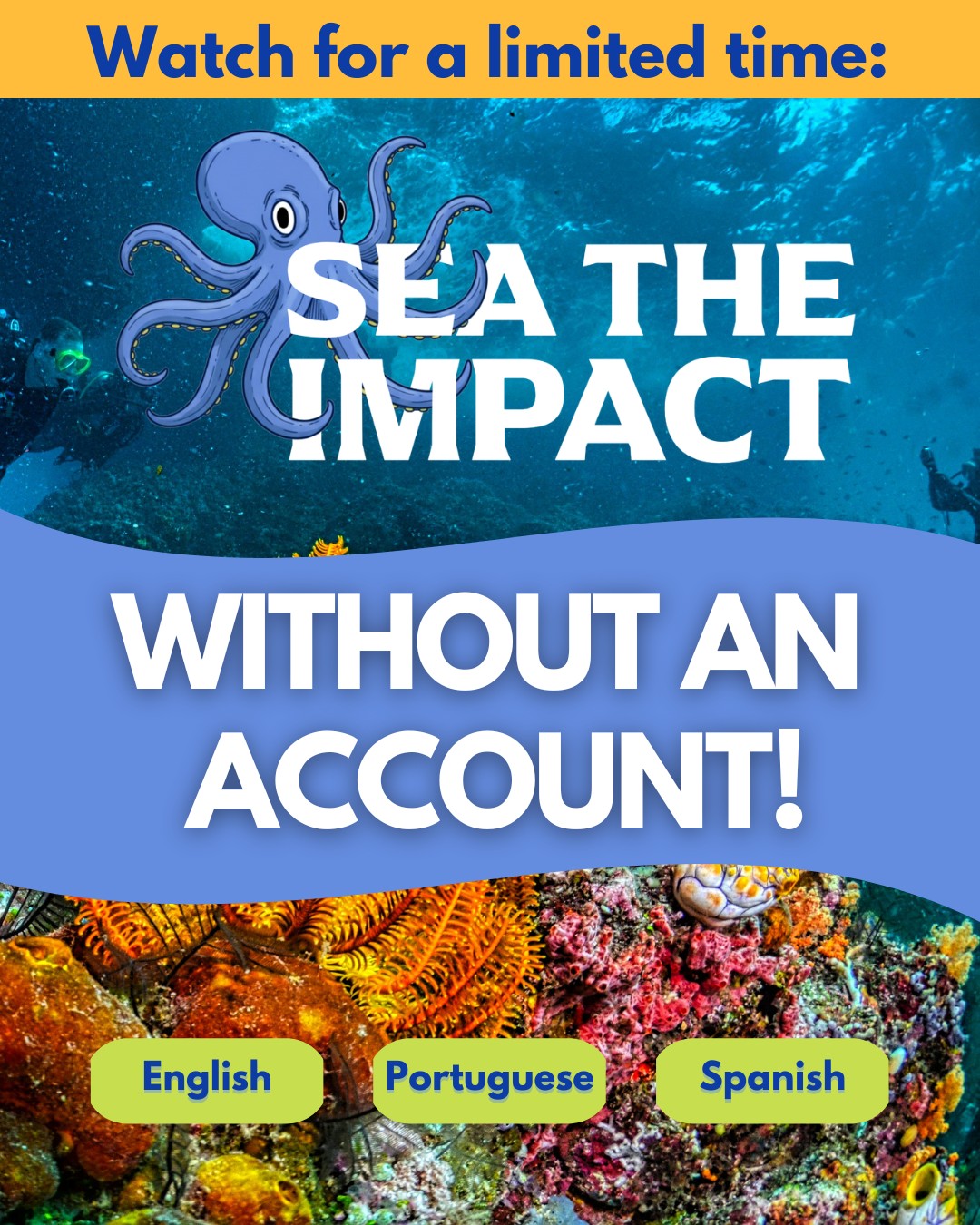 Educated Choices Program Facebook ad: World Oceans Day and Ocean Month are almost…