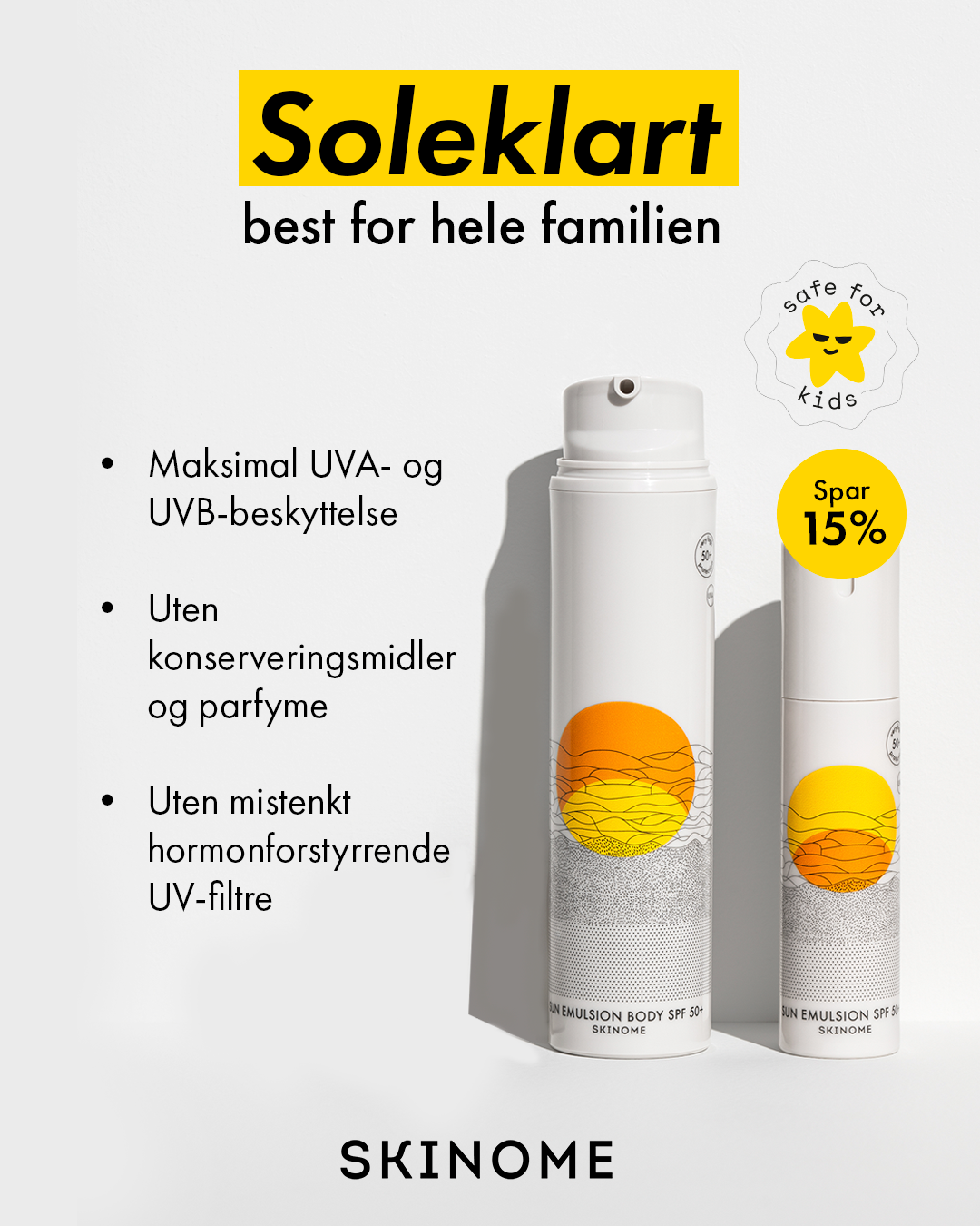 Skinome Facebook ad