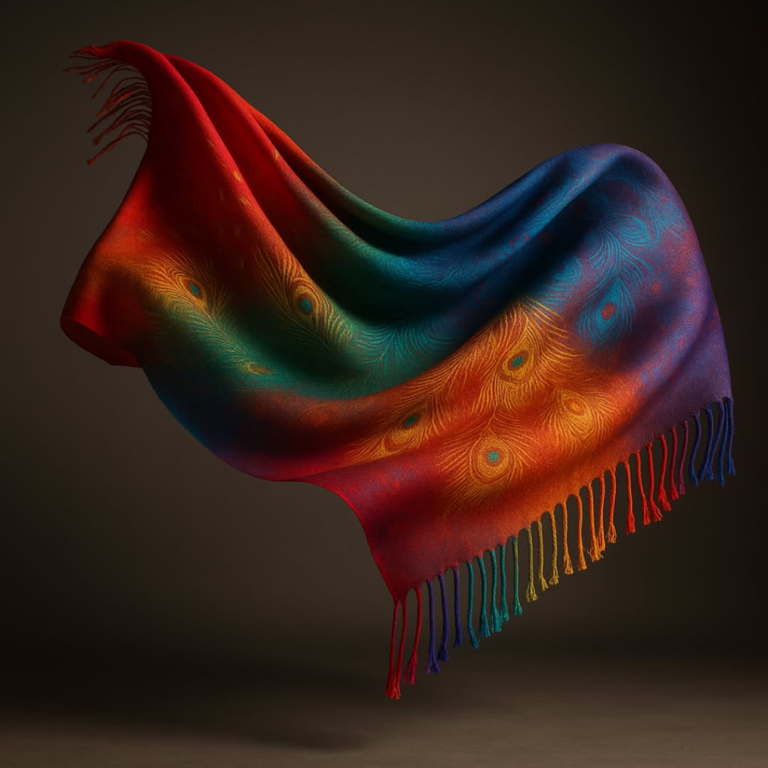 Harper-Heights Online Facebook ad: Boho Cashmere Wrap