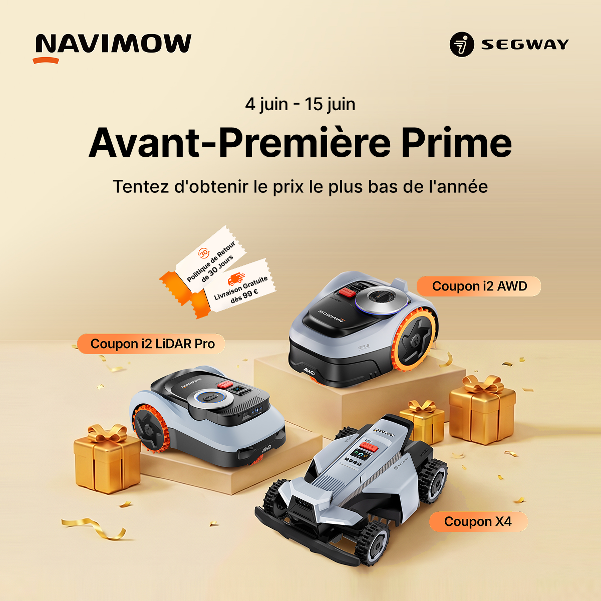 Segway Navimow FR Facebook ad