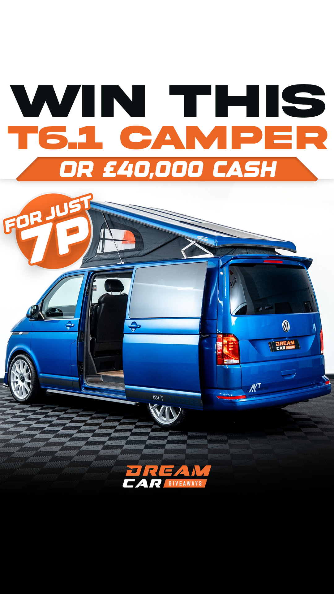 Dream Car Giveaways Facebook ad