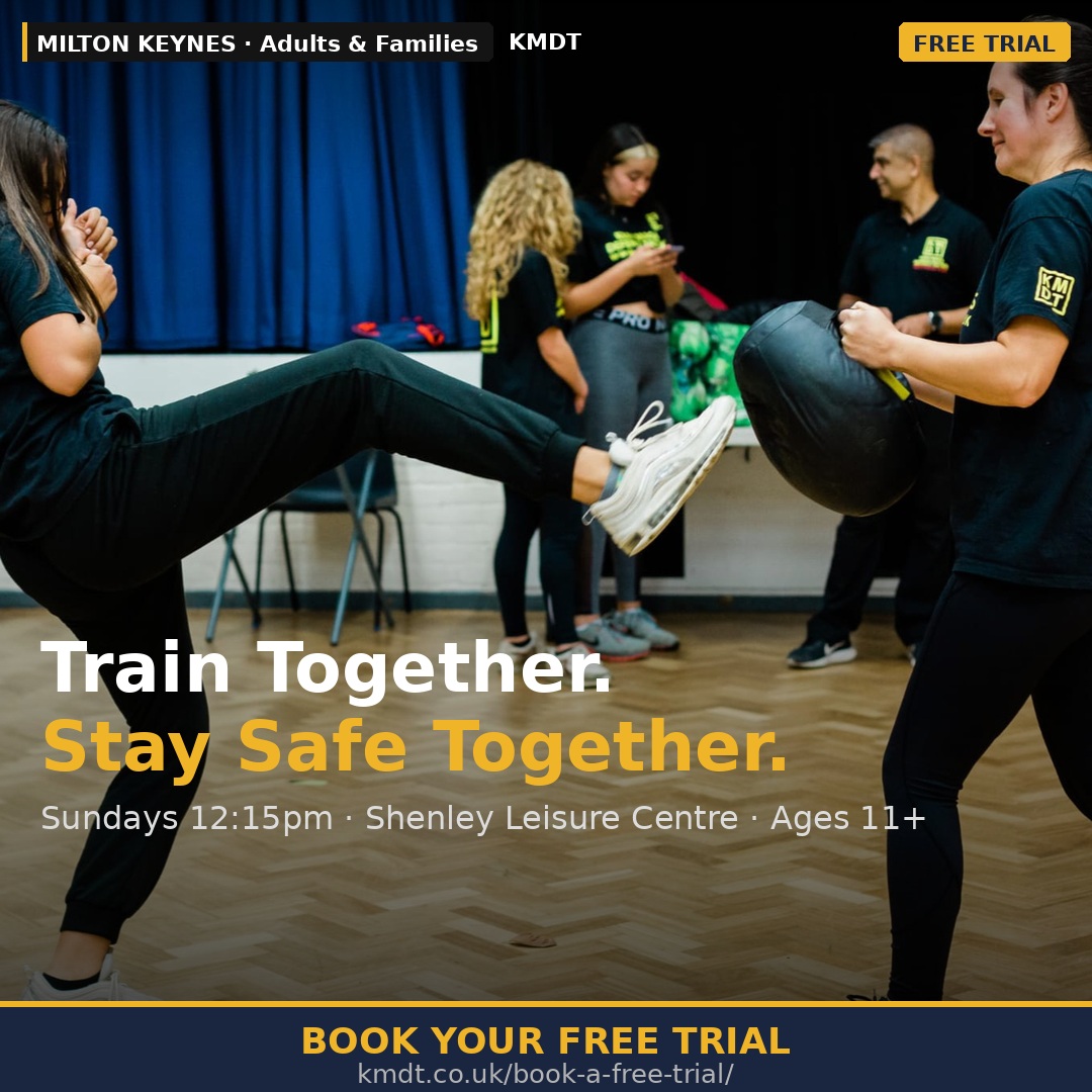 KMDT KRAV MAGA Facebook ad: Krav Maga · Milton Keynes