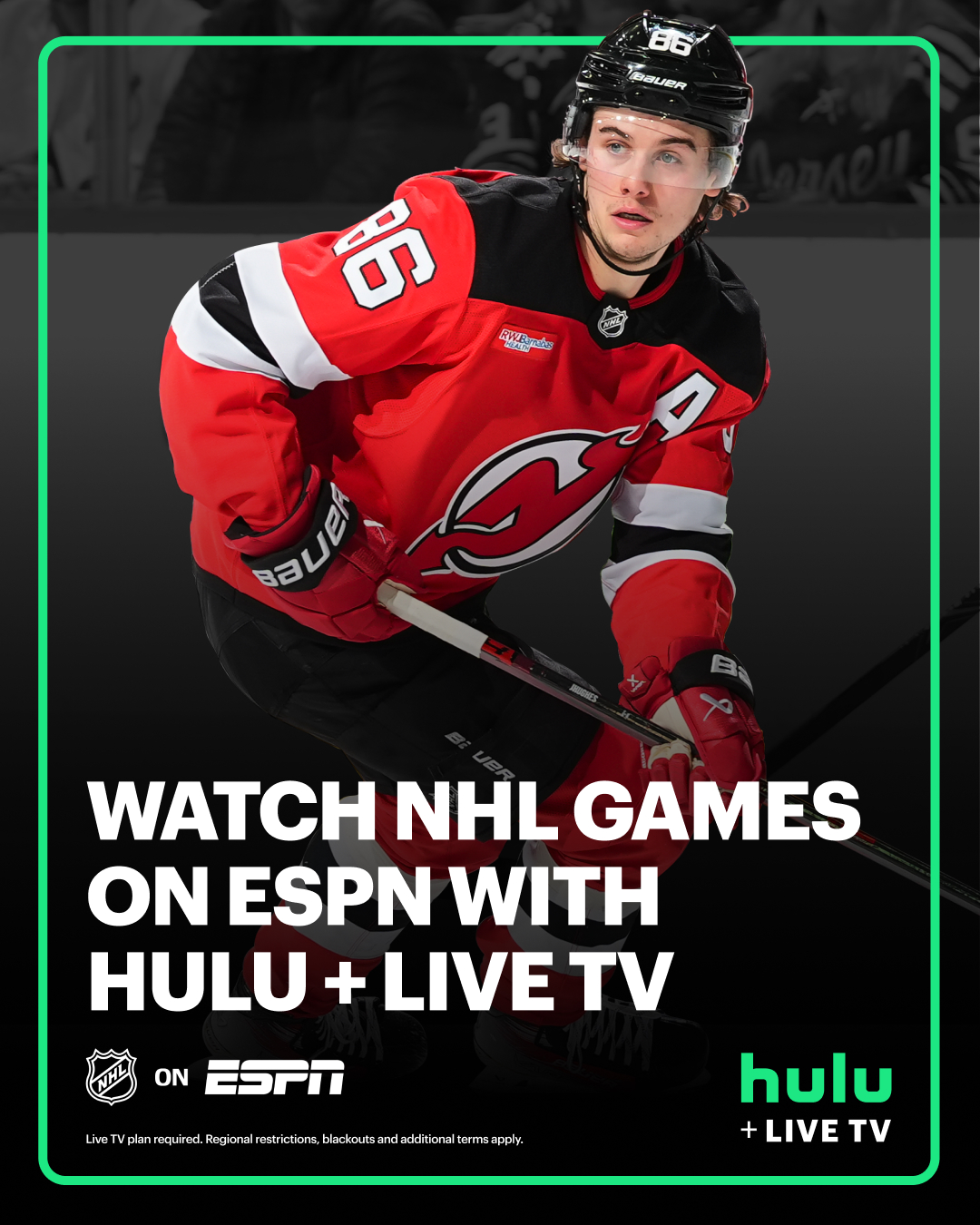 Hulu Facebook ad