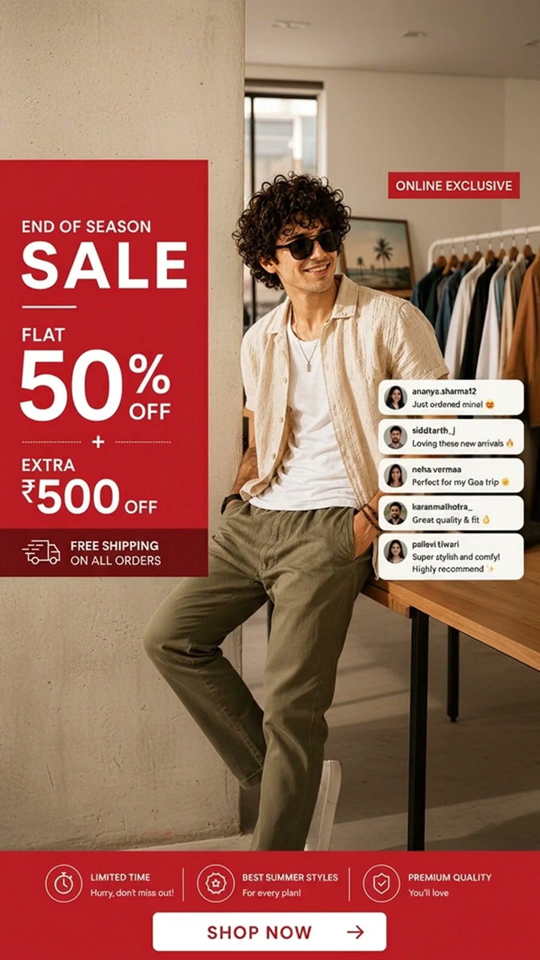 Lifestyle Stores Facebook ad