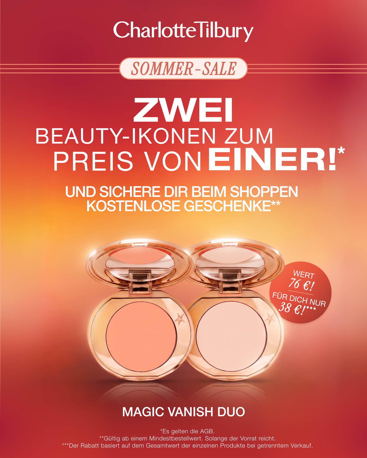 Charlotte Tilbury Facebook ad