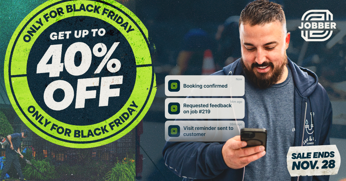 Jobber Facebook ad