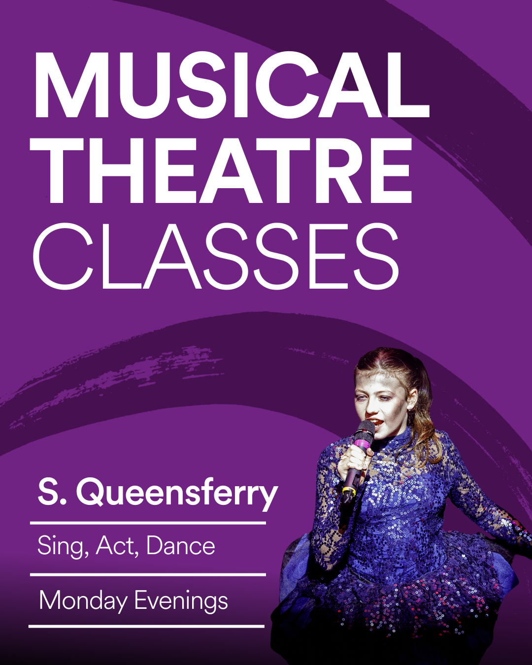DN Theatre Facebook ad: Sing, Act, Dance. Try 3 Sessions for £25