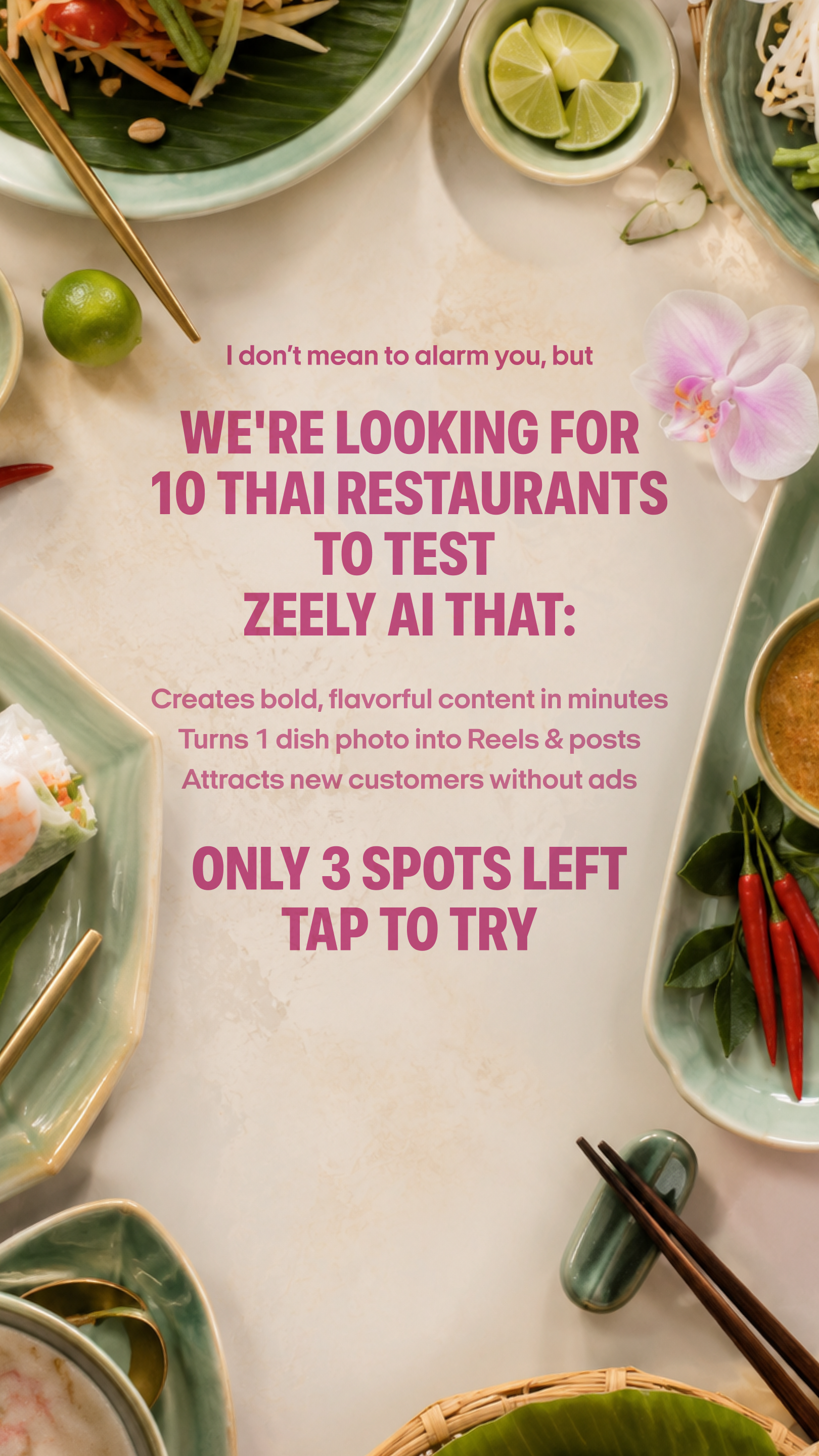 Zeely Facebook ad