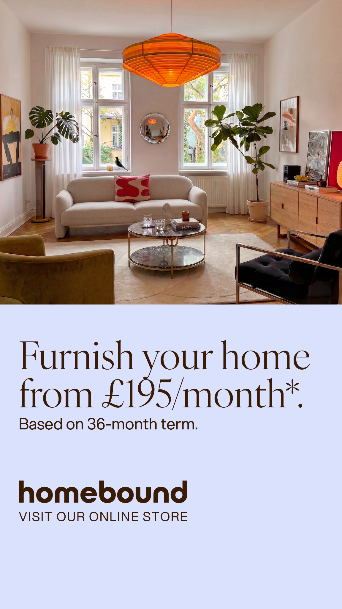 Homebound Facebook ad from Jul 9, 2026