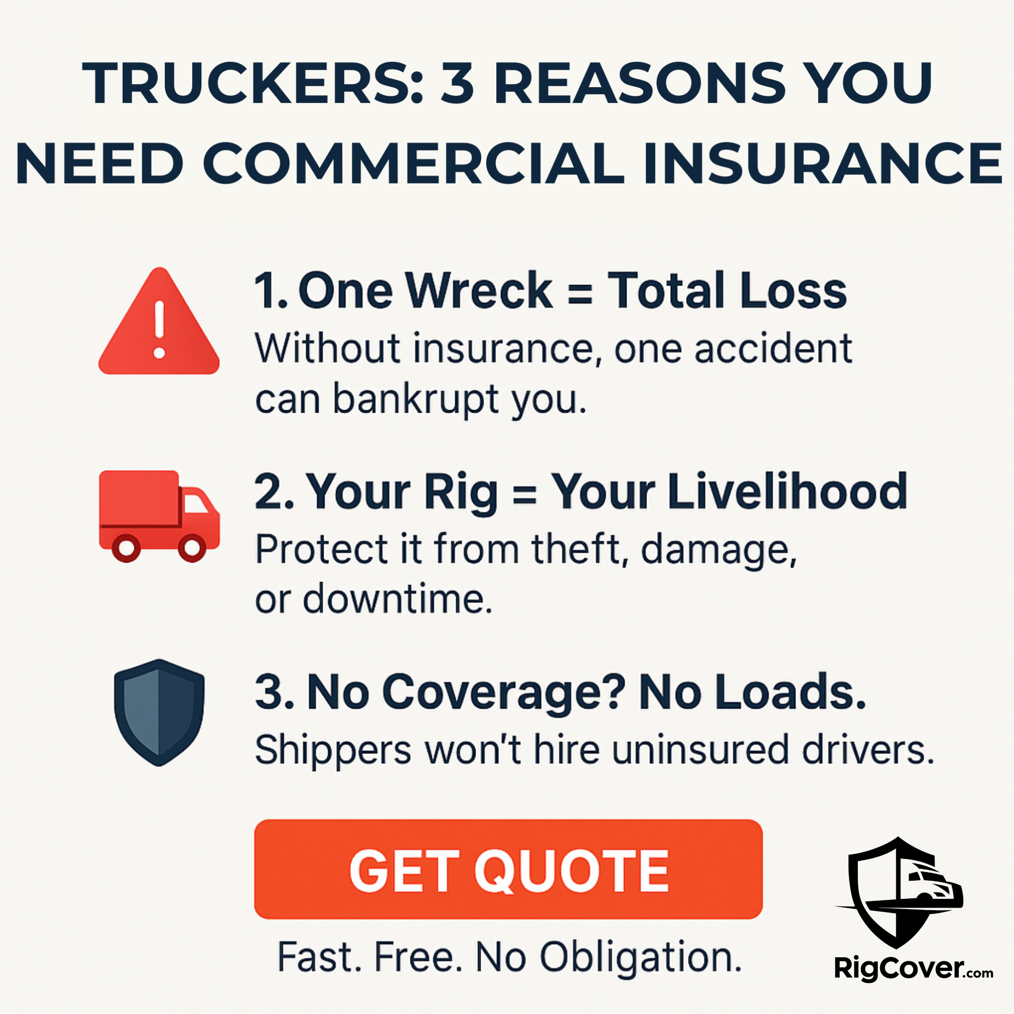 RigCover.com Facebook ad