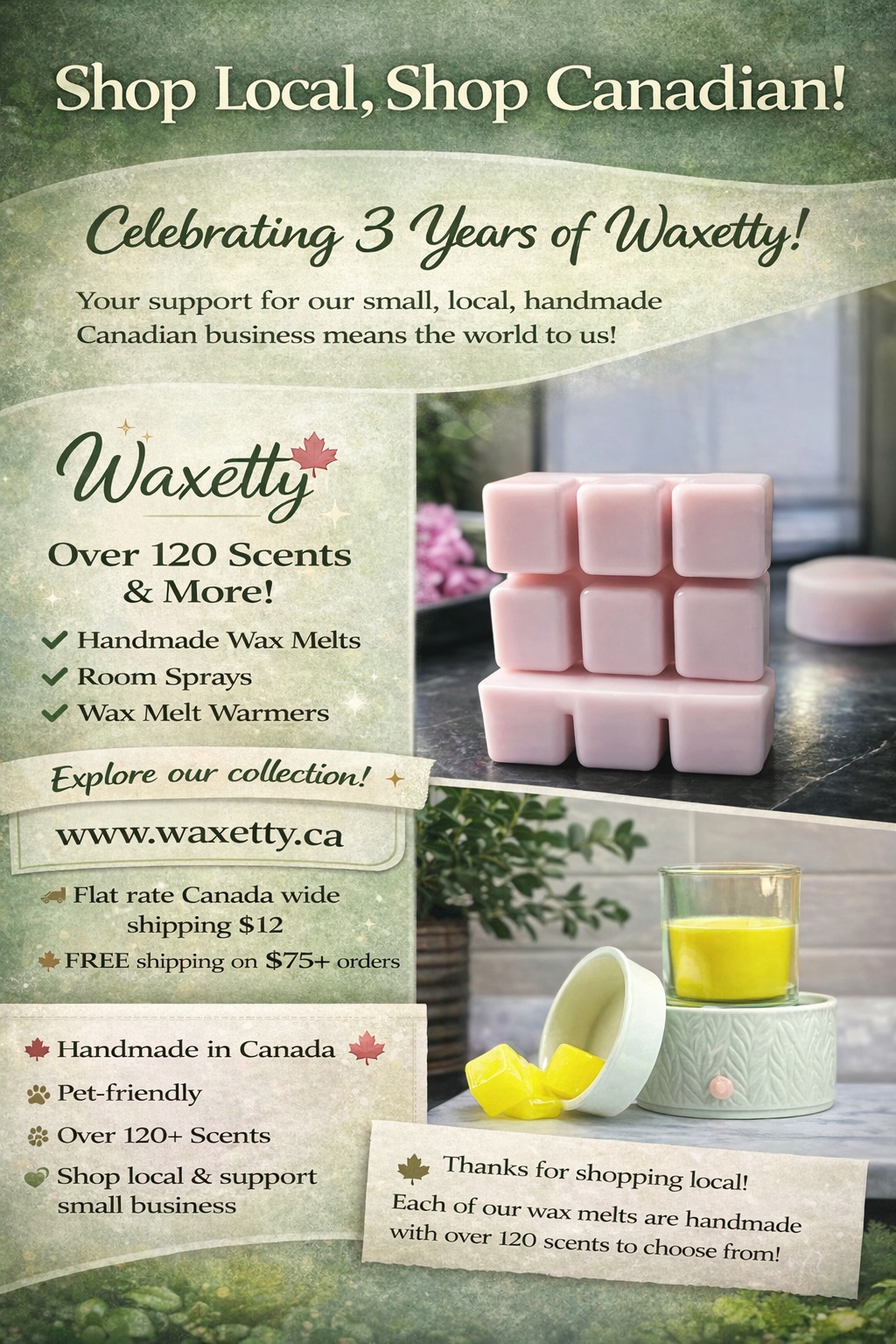 Waxetty Facebook ad
