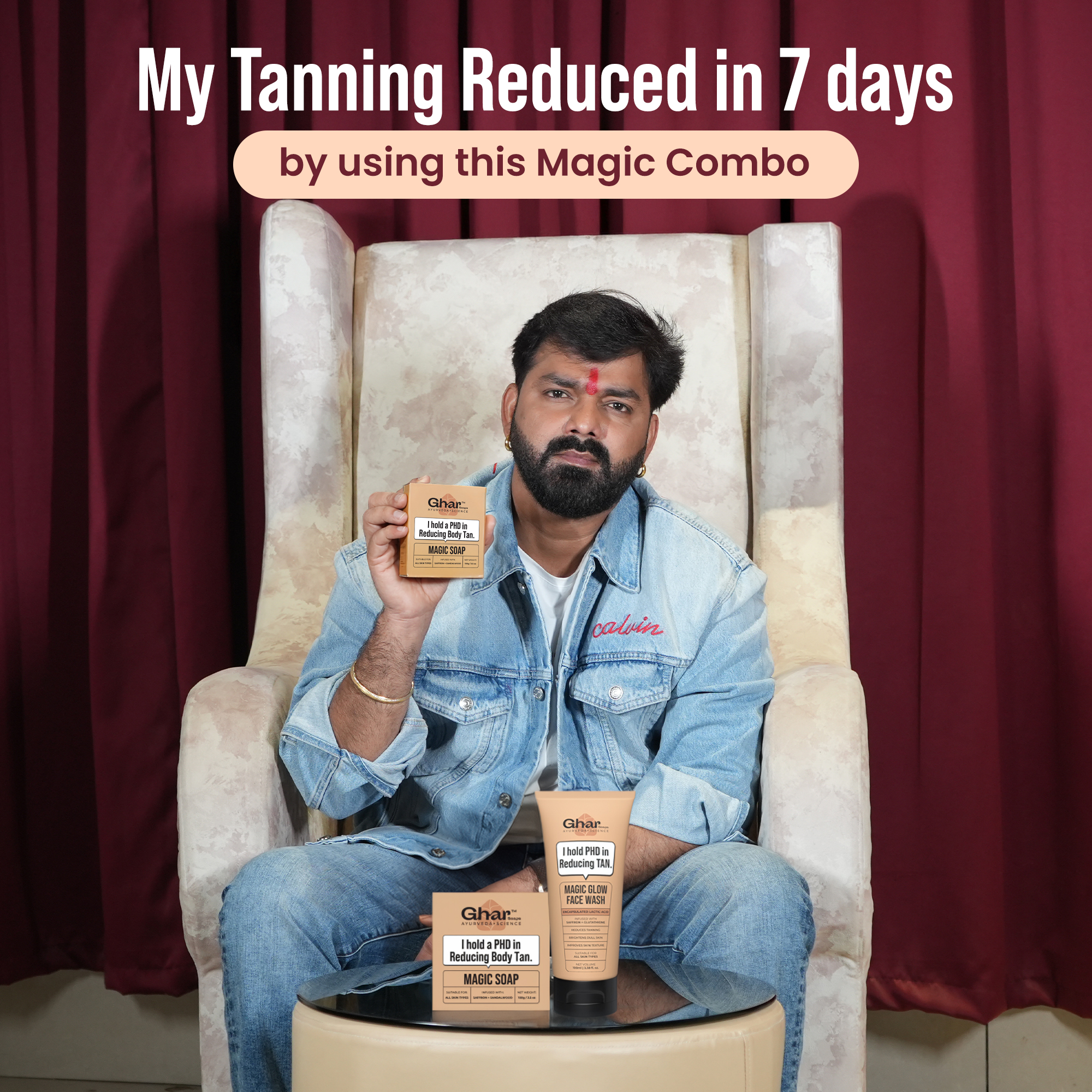 The Ghar Soaps Facebook ad