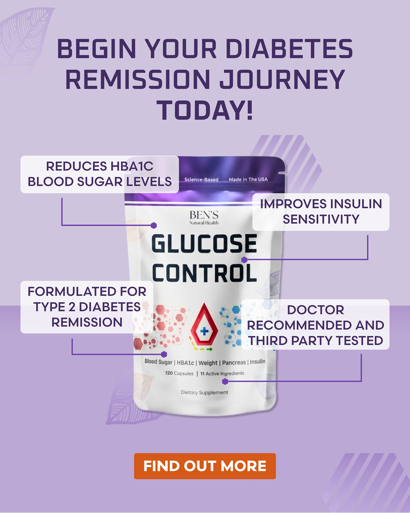 Ben's Natural Health Facebook ad