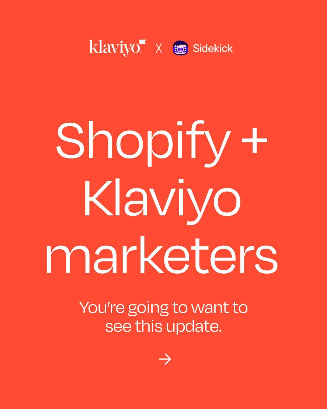 Klaviyo Facebook ad