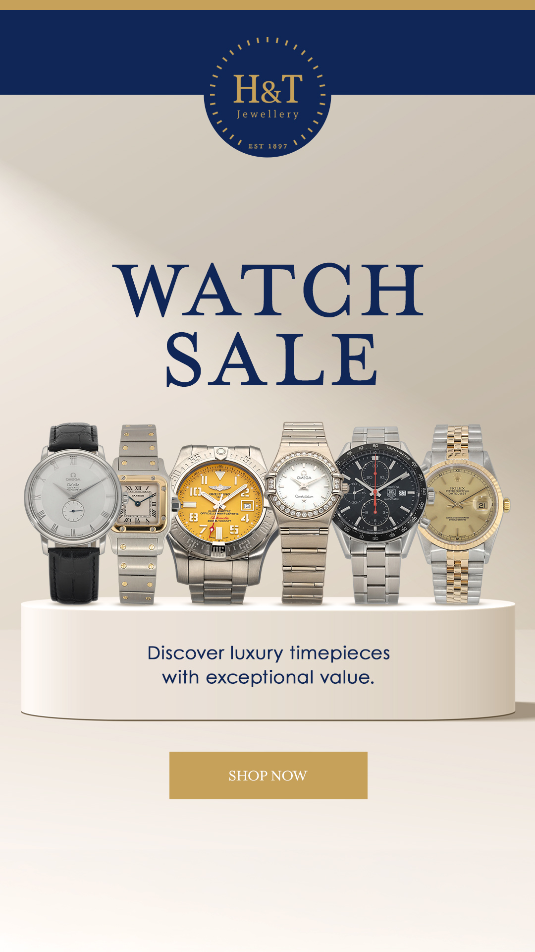 H&T Jewellery Facebook ad