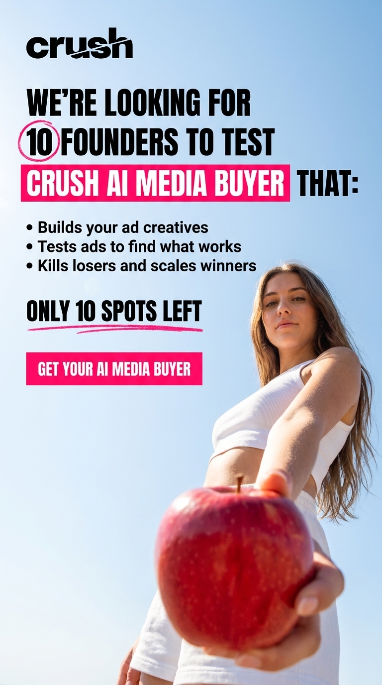 trycrush.ai Facebook ad