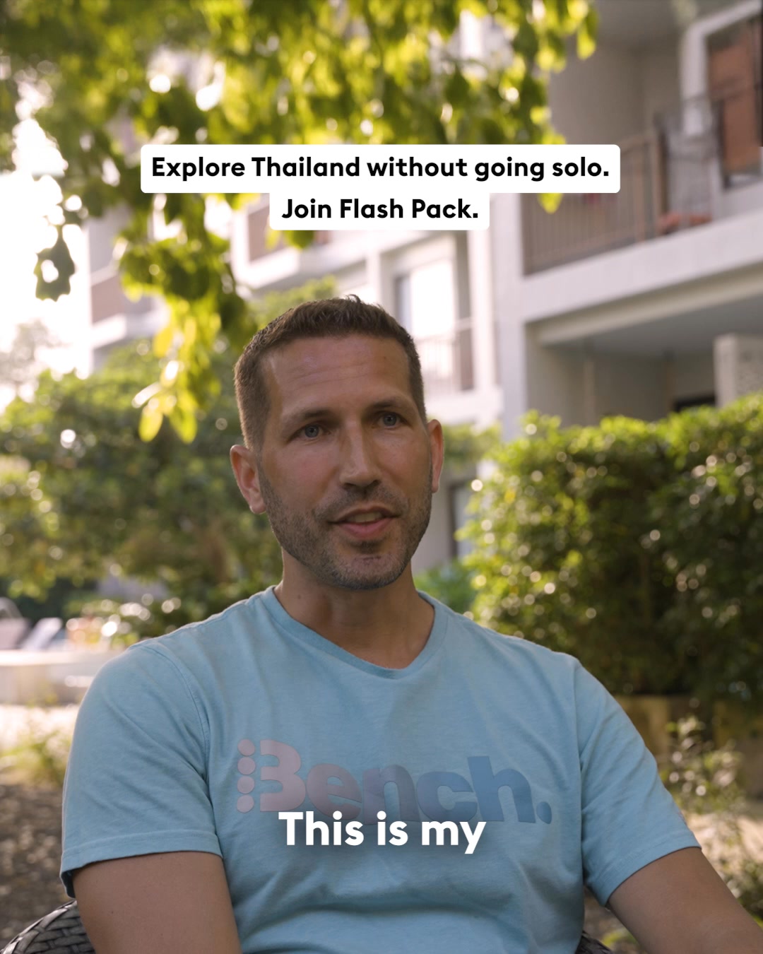 Flash Pack Facebook ad: Meet Flash Pack