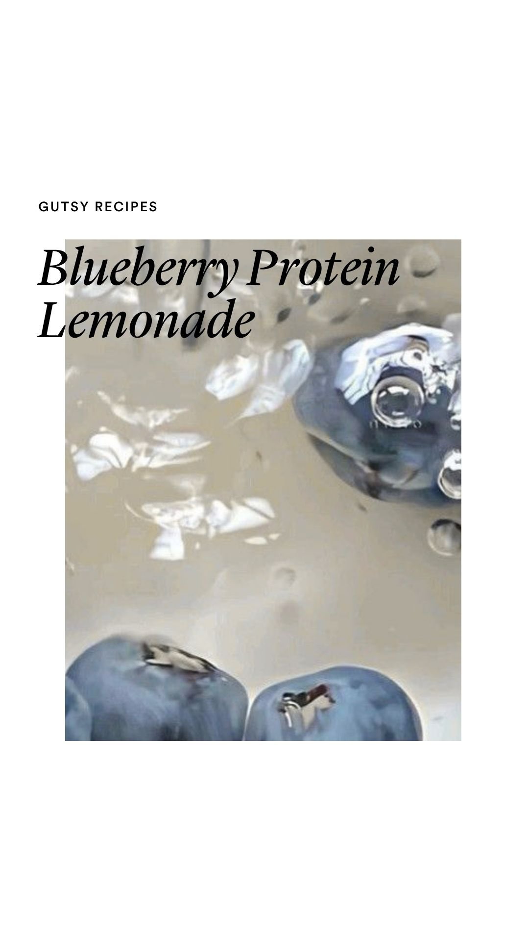 The Beauty Chef Facebook ad: , a light & refreshing homemade lemonade recipe…