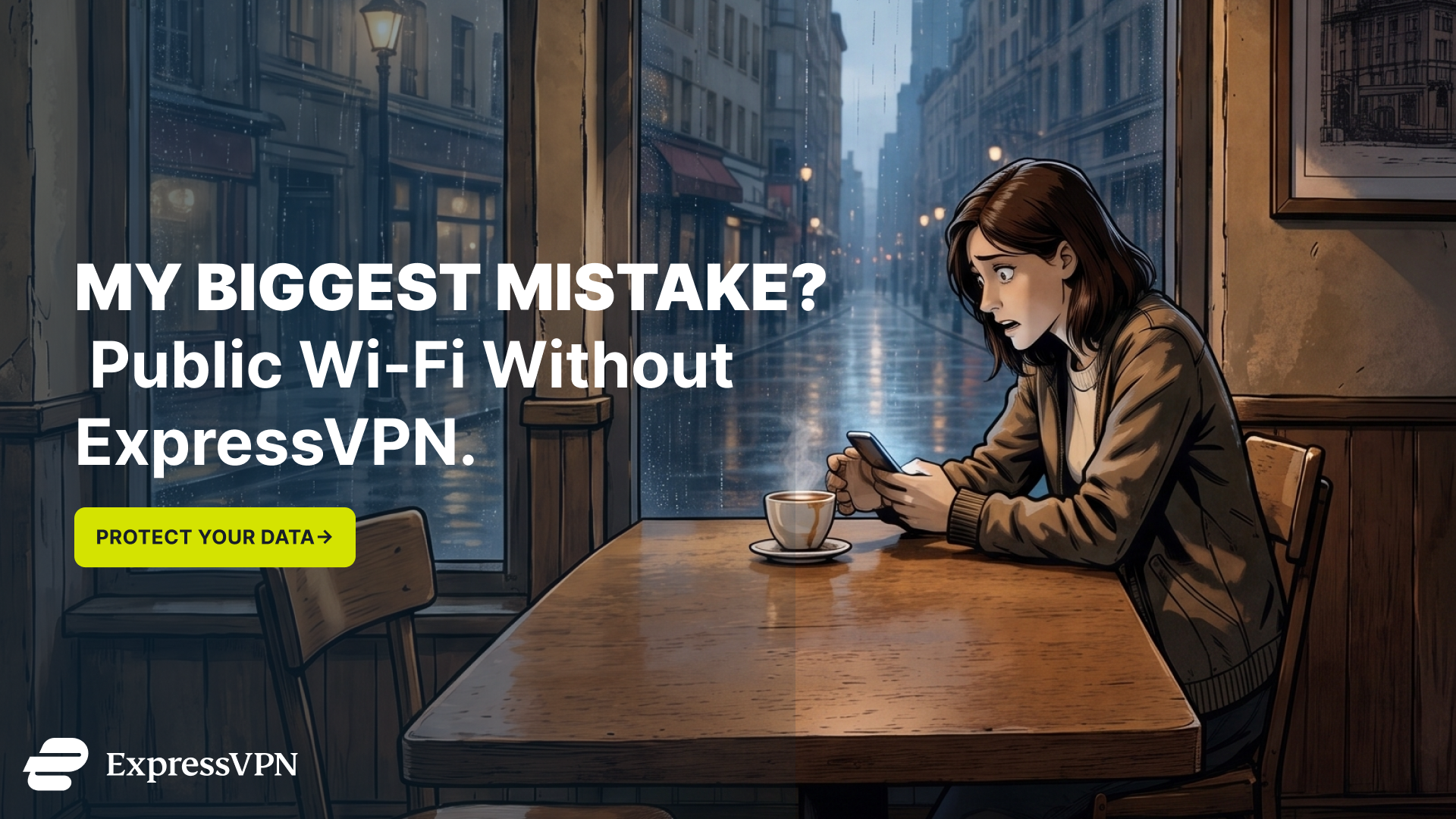 ExpressVPN Facebook ad