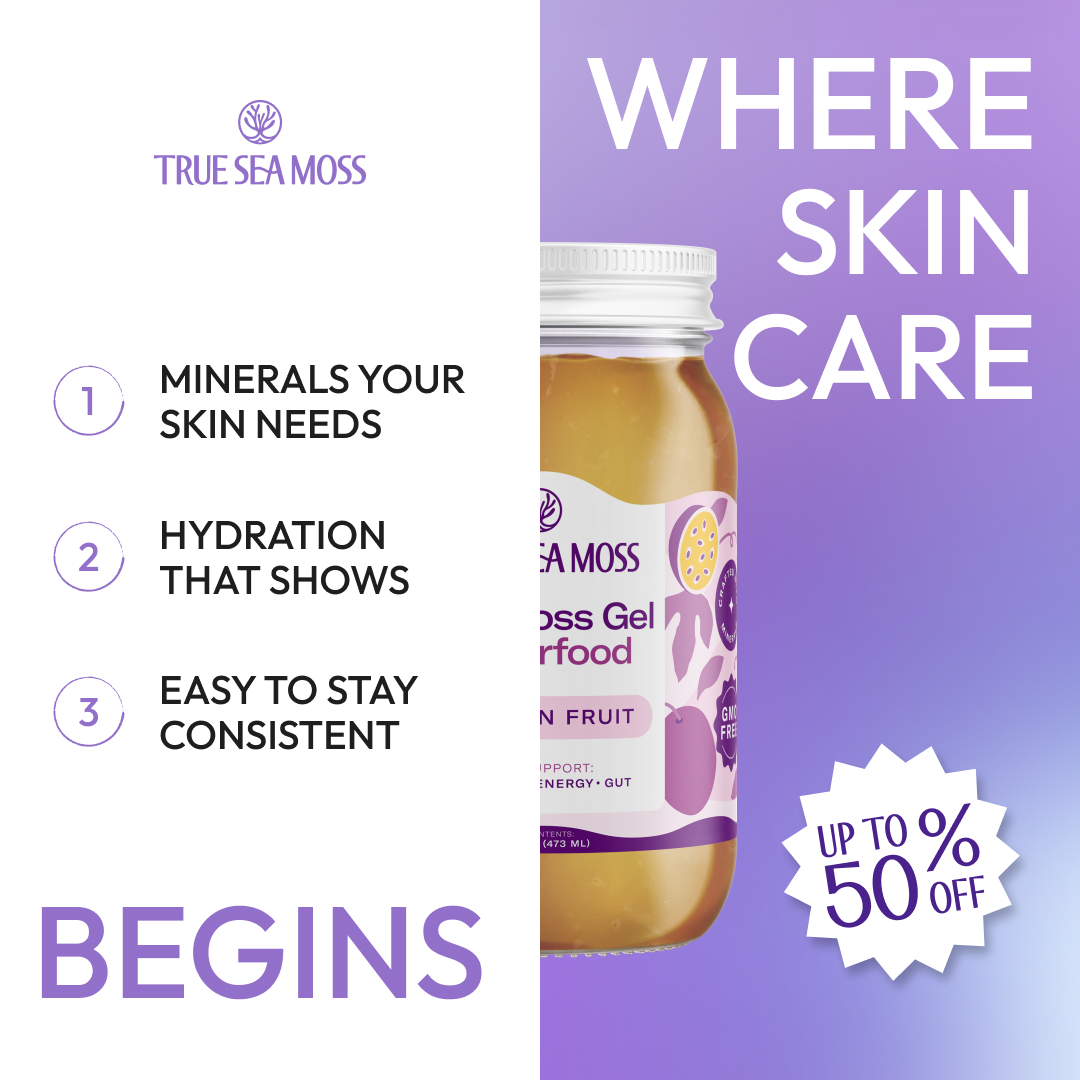 True Sea Moss Health Facebook ad