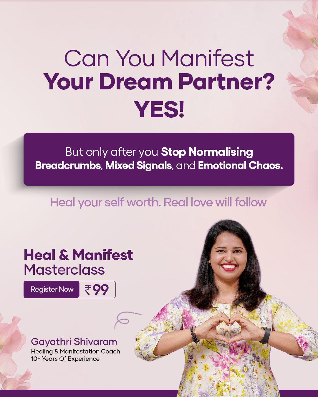 Gayathri Shivaram Facebook ad