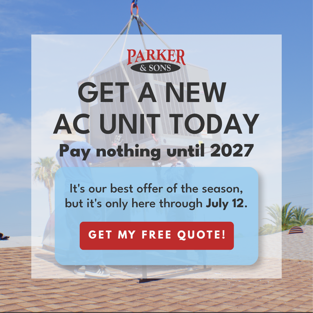 Parker & Sons Facebook ad from Jul 1, 2026