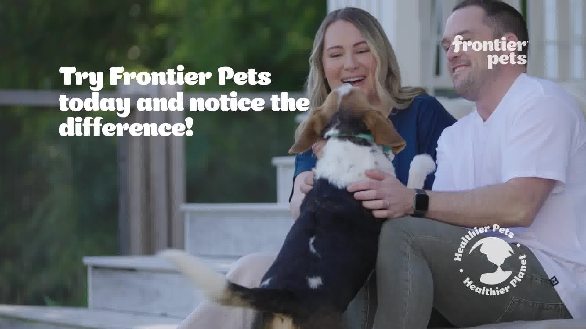 Frontier Pets Pet Food Facebook ad