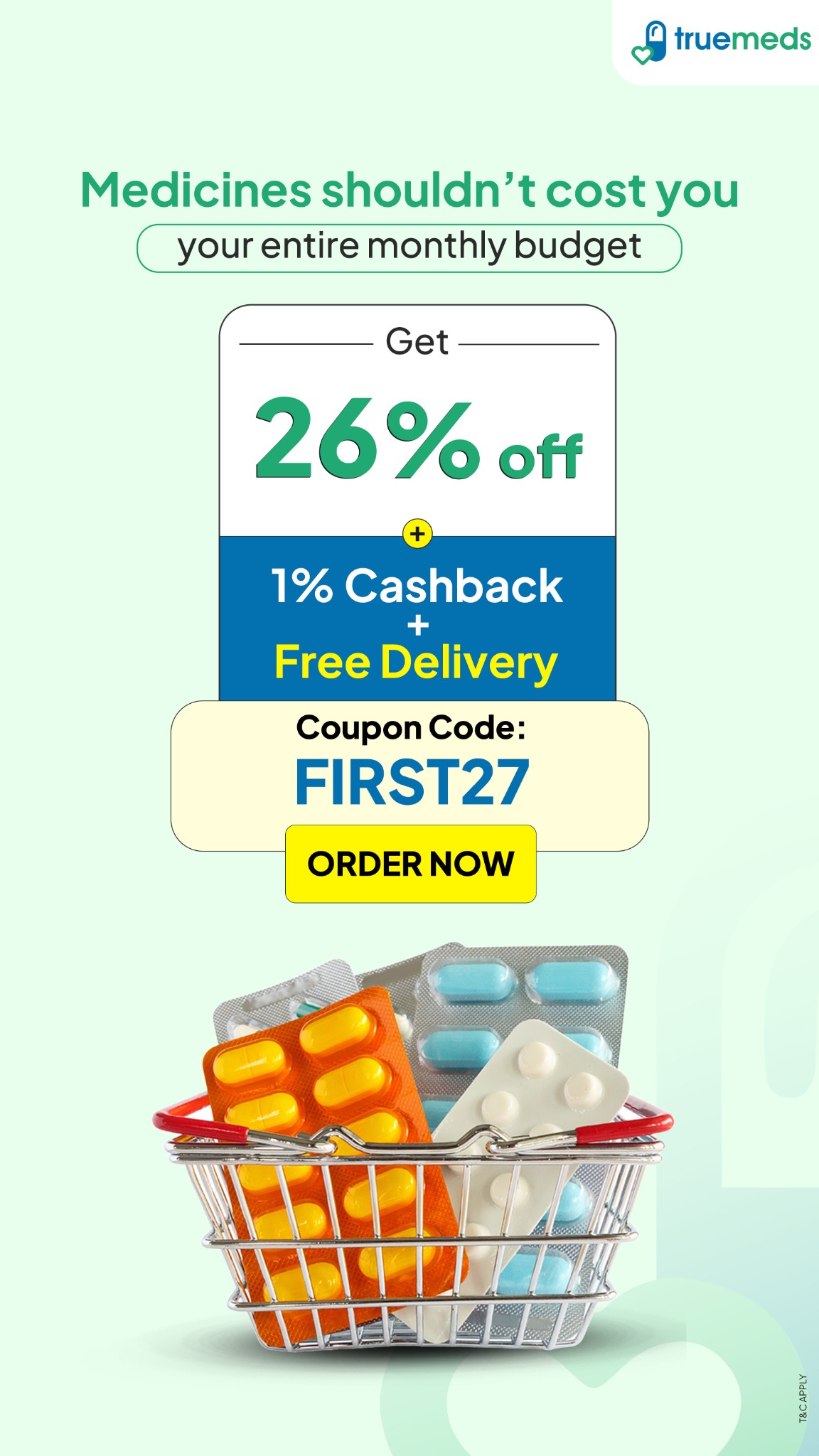 Truemeds Facebook ad