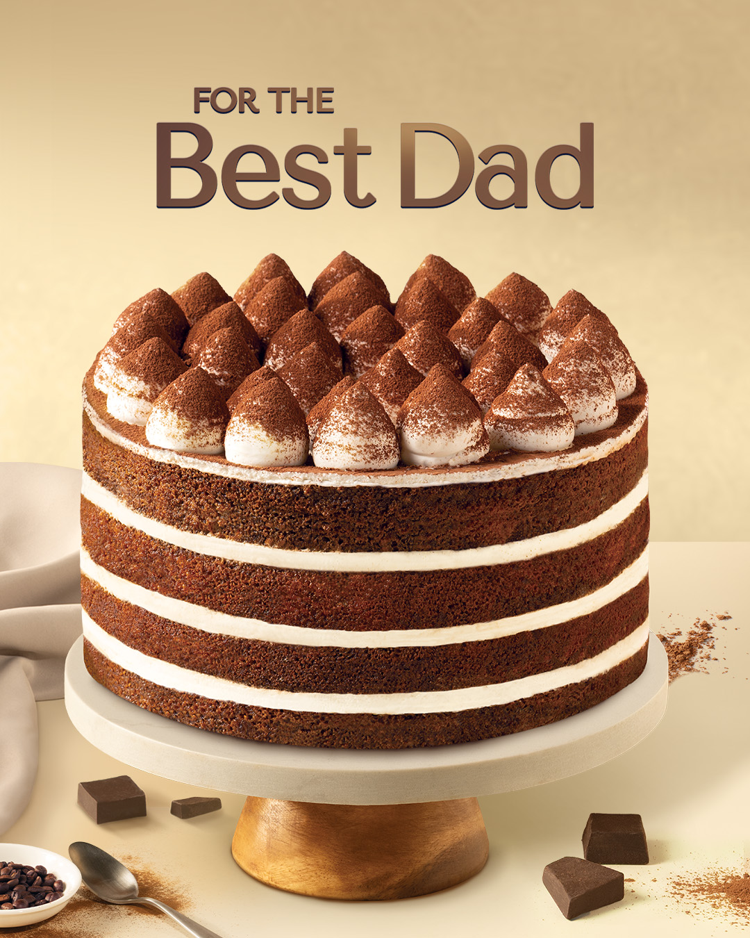 Goldilocks Facebook ad: Celebrate the best dad with the Signature Tiramisu…