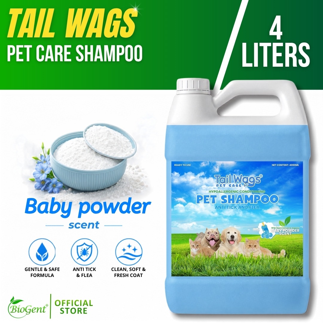 BioGent Facebook ad: NEW! 4L Pet Shampoo, More Baths, More Savings
