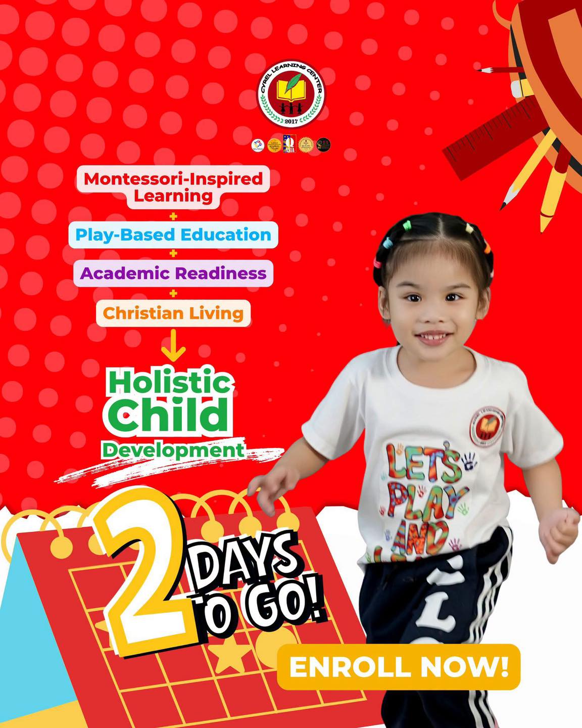 Cyrel Learning Center San Miguel Bulacan Branch Facebook ad: What does holistic child development look like?