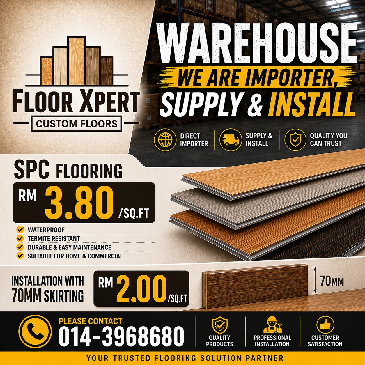 Floor Xperts Facebook ad
