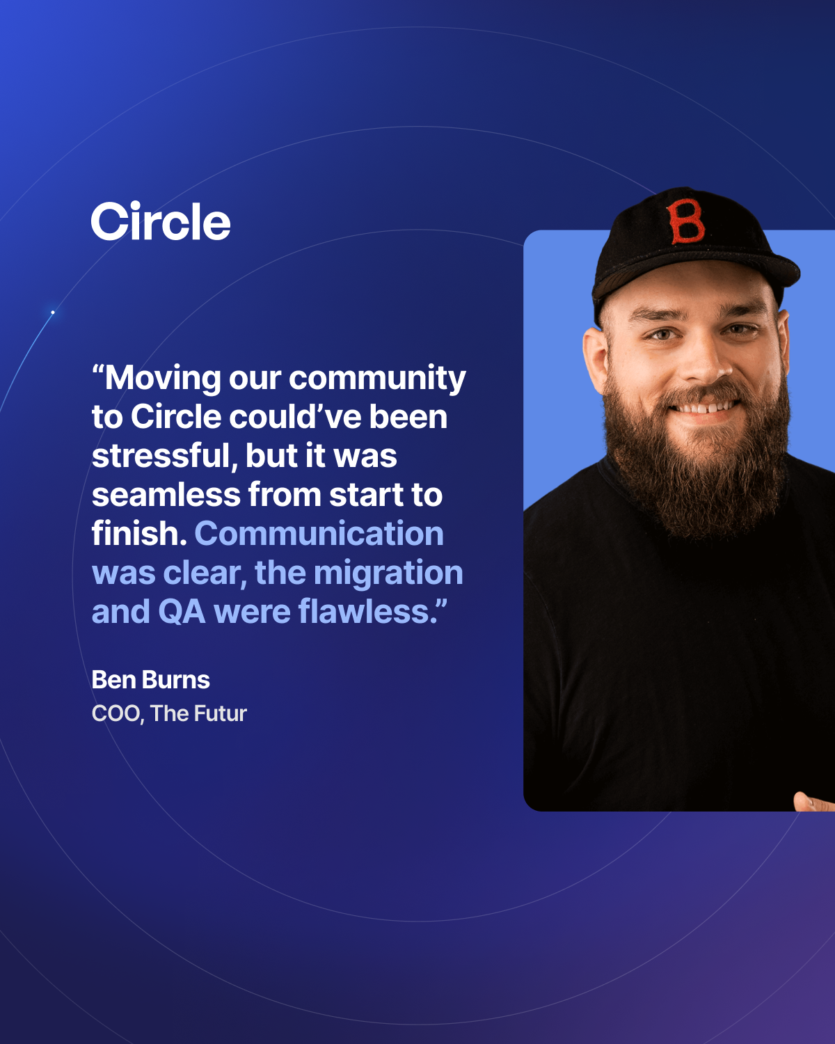 Circle Facebook ad: Launch your Circle community