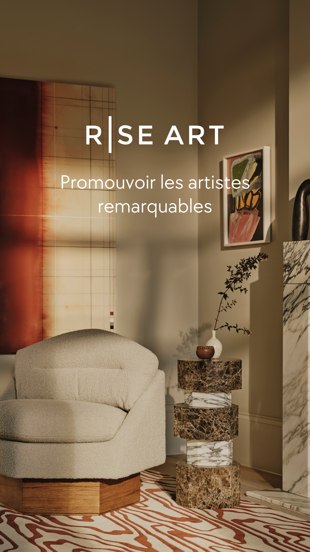 Rise Art Facebook ad