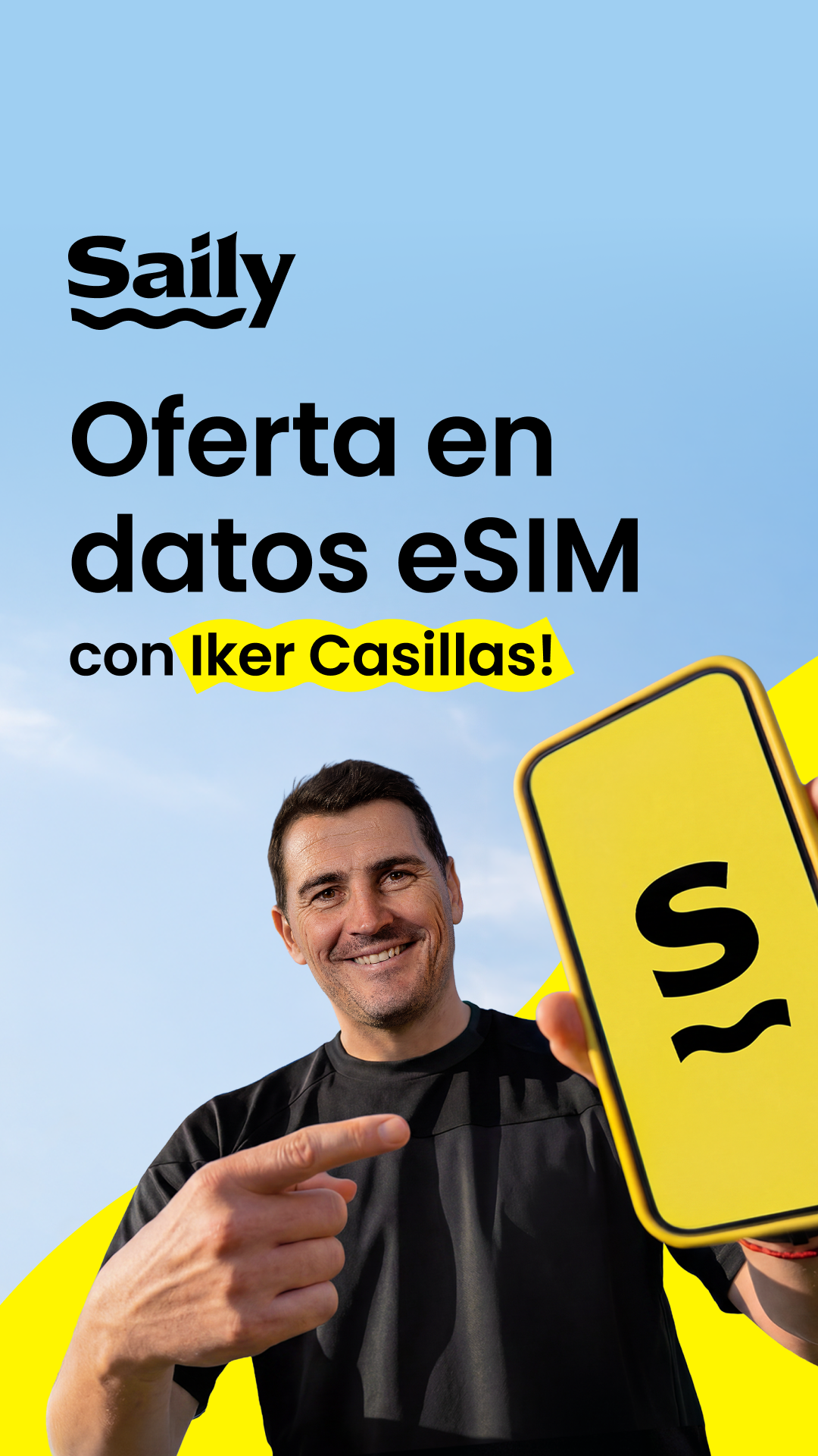 Saily Facebook ad
