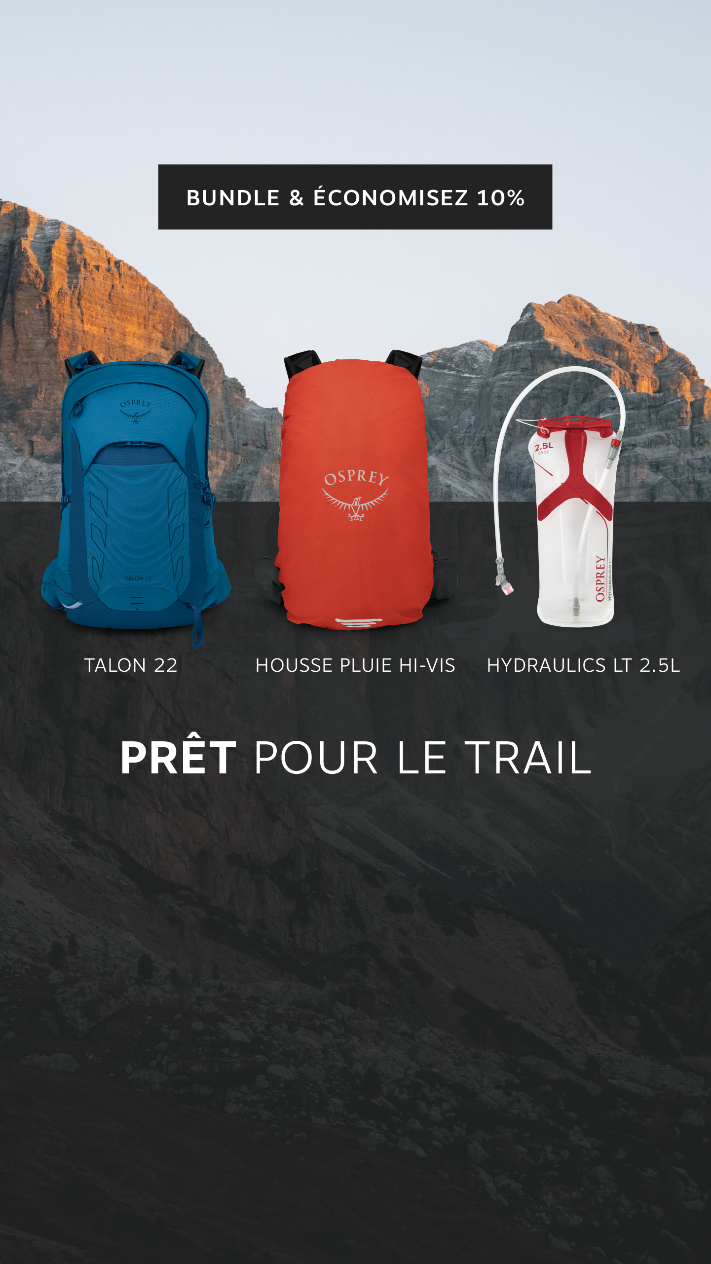 Osprey Europe Facebook ad