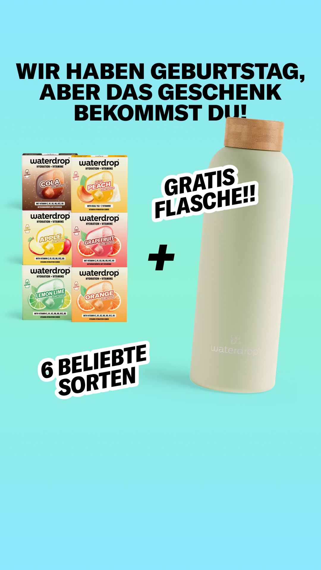 waterdrop Facebook ad