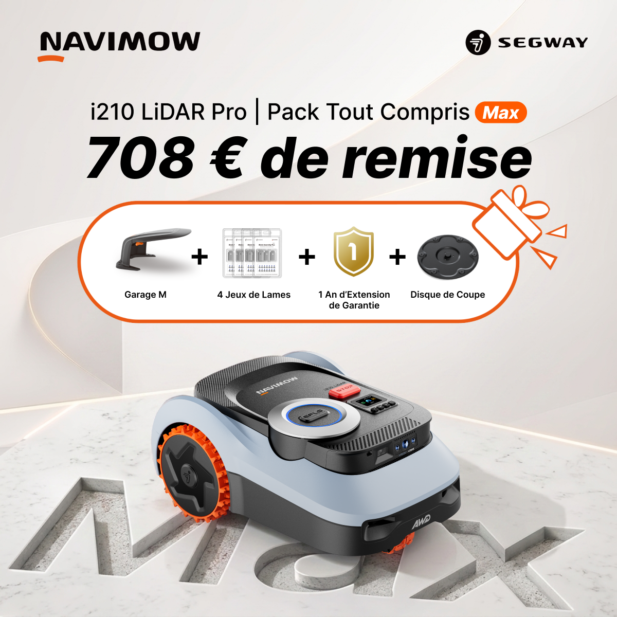 Segway Navimow FR Facebook ad