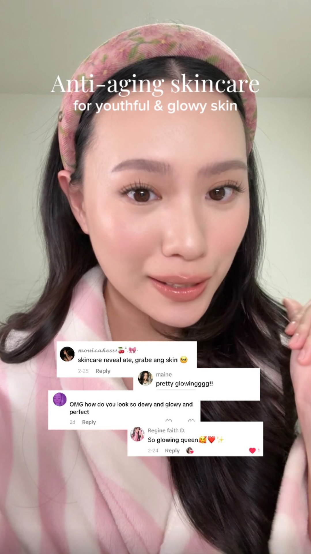 skin.dani Facebook ad: I love when people think I look younger…