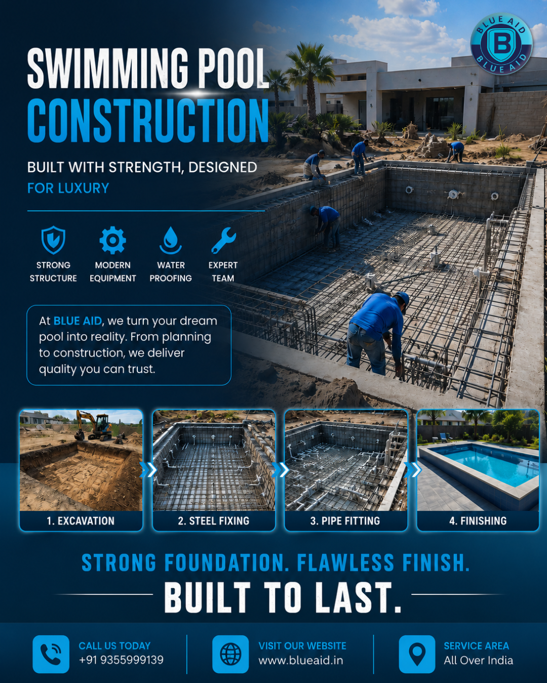 BlueAid Facebook ad