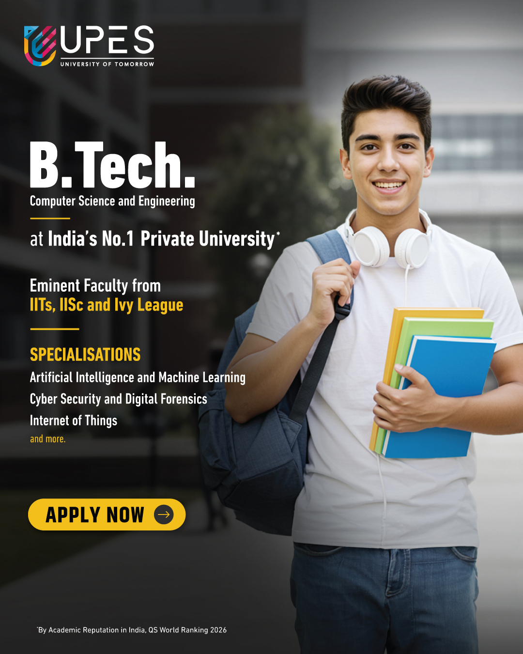 UPES Facebook ad from Jan 21, 2026