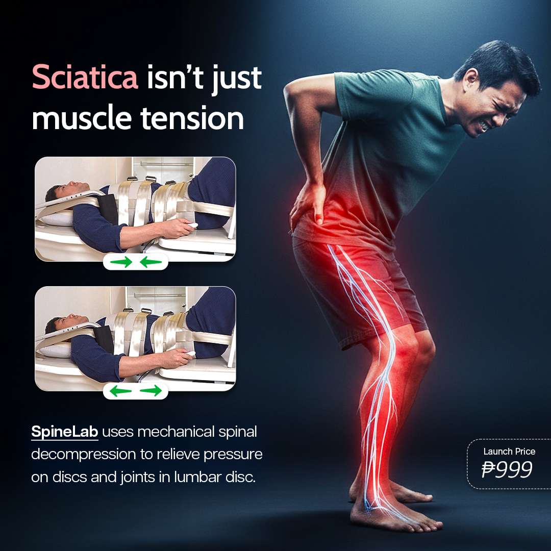 Fixilab - Future Therapy Facebook ad: Sciatica Relief for β±999