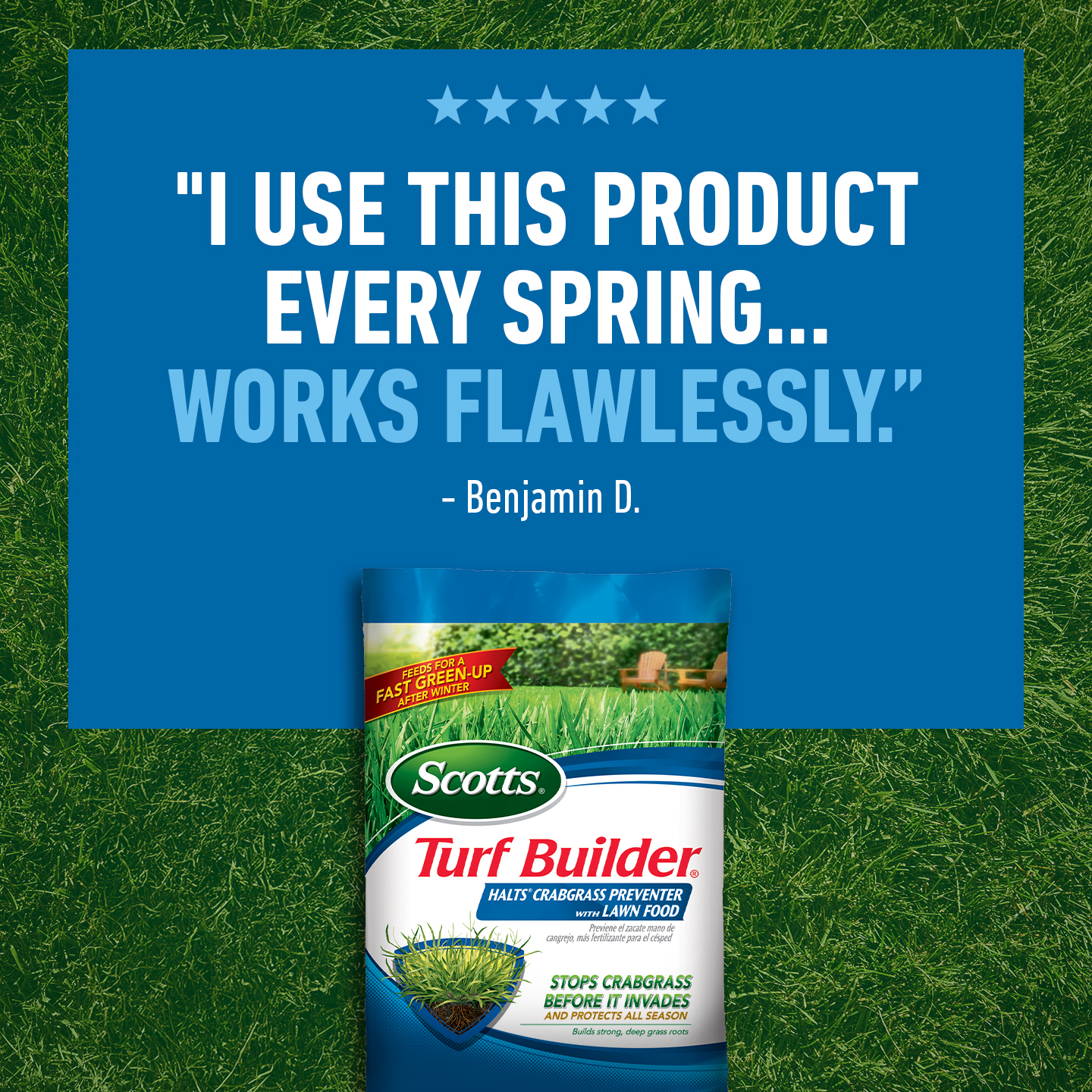 Scotts Lawn Care Facebook ad