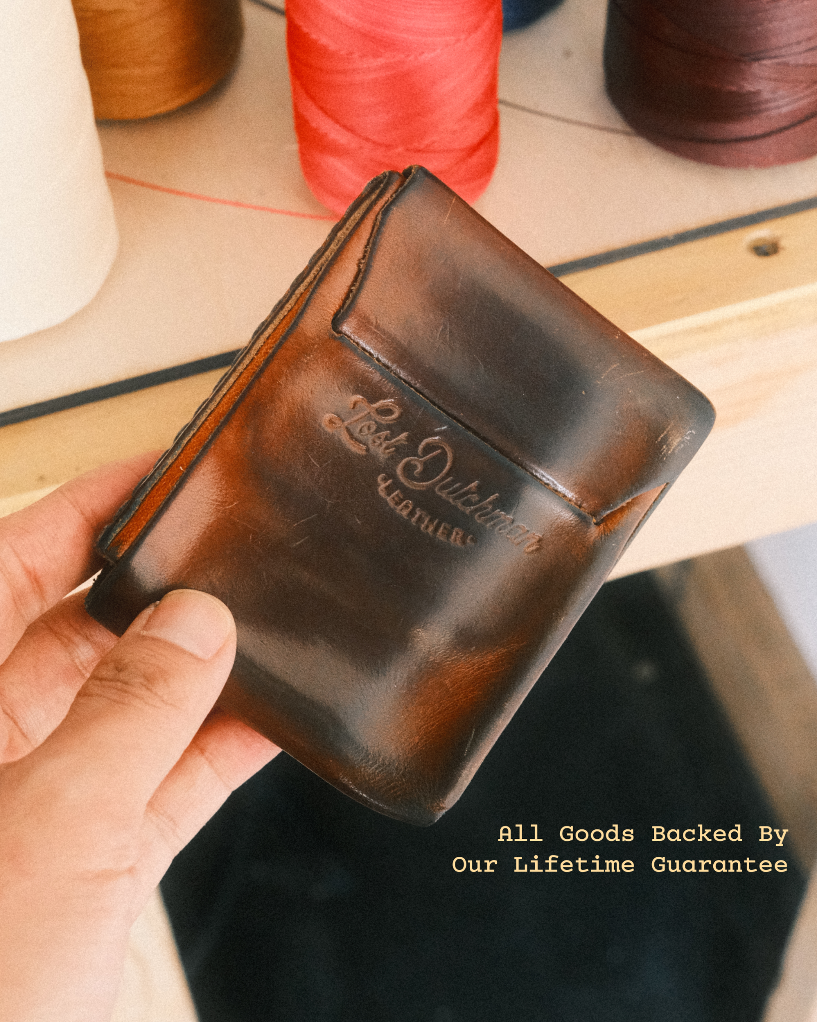 Lost Dutchman Leather Goods Facebook ad