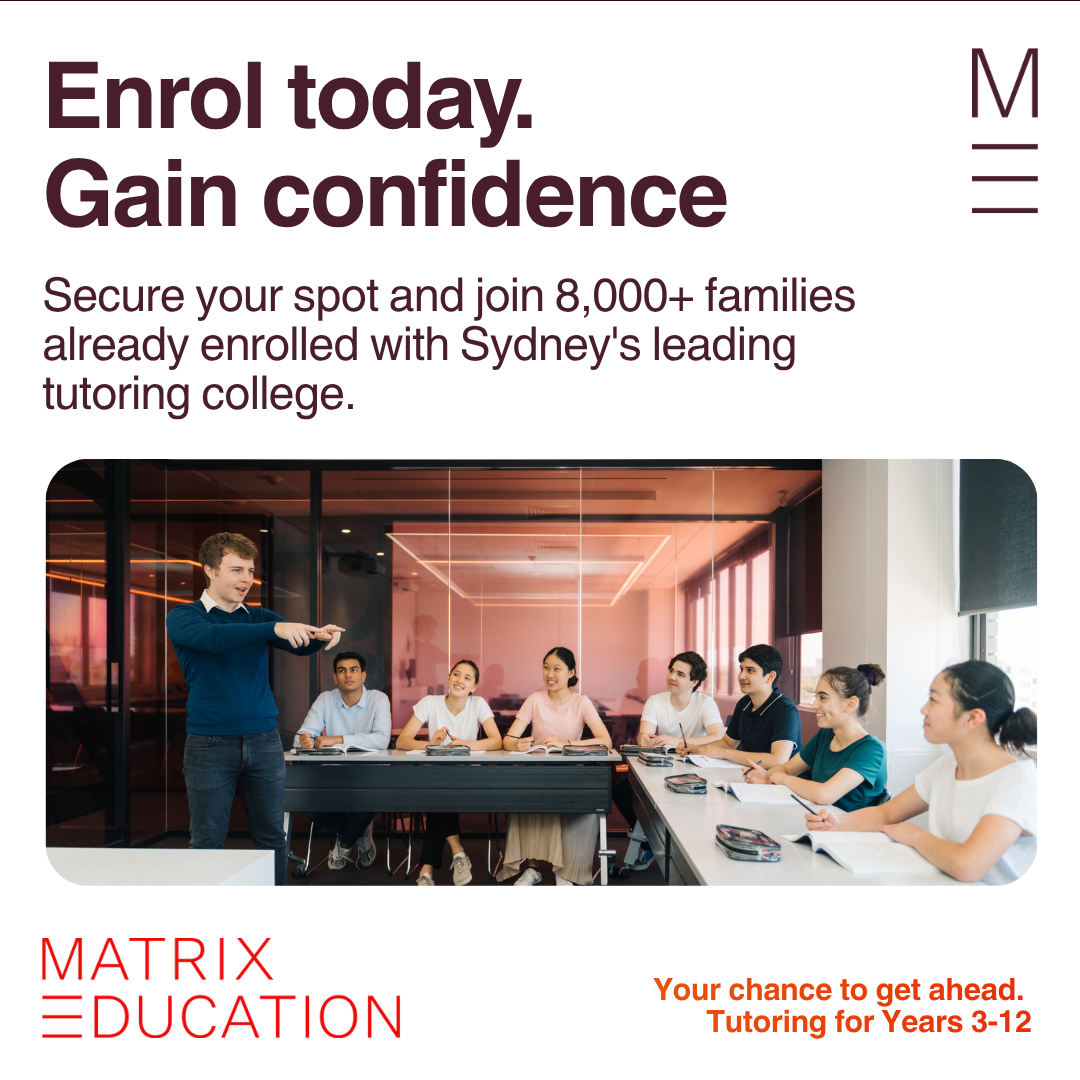 Matrix Education Facebook ad
