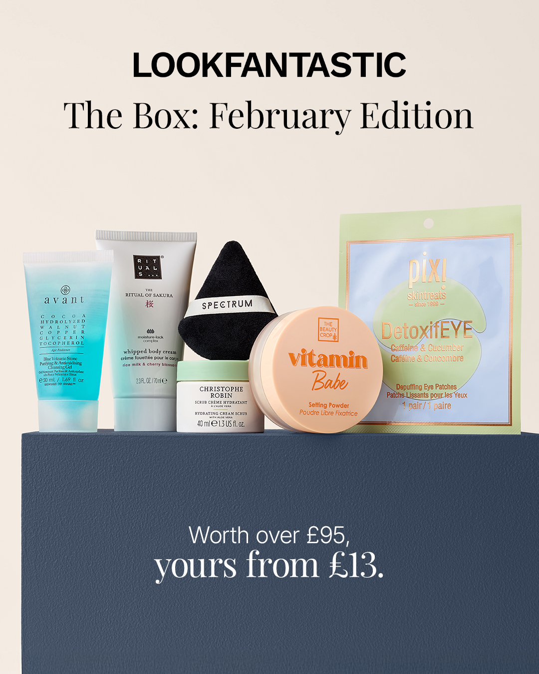 LOOKFANTASTIC Facebook ad